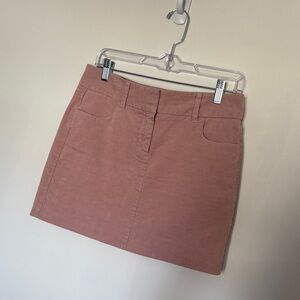 J. Crew Dusty Rose Mini Skirt